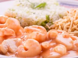 Strogonoff de Camarão